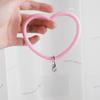 Venta Caliente Transfronteriza Amor Pulsera de Silicona Teléfono Móvil Colgante Anti-pérdida Llavero Cordón Resistente a Caídas Mochila Colgante en Forma de Corazón