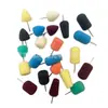 Varilla de 3 mm cubo de rueda de coche mango esponja para pulir pintura detalles rueda de pulido cabeza de lijado para huecos rueda de pulido de esponja