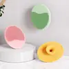 Cepillo para Champú de Bebé, Cepillo de Silicona para Champú de Bebé, Esponja de Baño para Recién Nacidos, Cepillo Exfoliante para Cuero Cabelludo con Champú