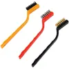 Cepillo de limpieza para estufa de gas cepillo de limpieza para campana extractora de estufa juego de limpieza para descontaminación de esquinas muertas de cocina doméstica cepillo de alambre