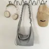 Bolso Tote Texturizado Estilo Coreano Estilo Perezoso para Mujer 2026 Nueva Moda Gran Capacidad Plegado Bolso de Hombro Único Cruzado para Mujer