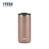 Tyeso Nova Caneca Térmica Portátil com Tampa Flip-Top para Beber Diretamente Caneca de Café Caneca para Viagem de Carro Caneca Refrigeradora