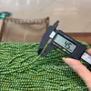 Magnetita Verde Colza 4mm Accesorio Manualidad DIY Cuentas Espaciadoras Pulsera Cuerda Trenzada Colgante Accesorio Creativo