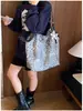 Bolsa versátil estilo coreano com poá para sob o braço, bolsa de mão casual leve, bolsa de ombro simples de grande capacidade, bolsa para trabalho e deslocamento