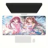 Alfombrilla de Ratón para Videojuegos E-Sports Bidimensional de Personajes de Anime, Alfombrilla Grande de Escritorio para Teclado de Computadora Gruesa y Resistente a las Manchas