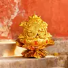 Nuevo Estilo Vela Atrae Riqueza y Reúne Fortuna Linterna de Loto Lámpara Eterna para Uso Doméstico para Atraer Riqueza y Tesoro Vela Lingote de Oro Fabricante