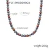 Estilo Hepburn Elegante Contas Design de Contas Feito à Mão Colar Estilo Casual Feminino Nicho Simples Todas as Ocasiões Joia