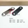 Acessórios de Ferragens para Móveis Placa de Ferro de Conexão de Furo Único/Duplo Suporte de Canto Gancho para Porta-Retrato Fixador de Ângulo Reto Cantoneira