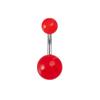 Acero Inoxidable Perforación Corporal Bola Acrílica Luminosa Uña para Ombligo Venta Directa de Fábrica Suministro al por Mayor Anillo para Ombligo
