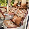 Cojines para Asiento de Coche de Otoño e Invierno, Gama Alta, Lindos Dibujos Animados Cálidos Antideslizantes para Asiento de Coche, Cojines Gruesos de Felpa para Asiento de Coche