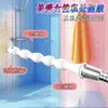 Irrigador de enema de silicona erótico para adultos de 5 cuentas para hombres y mujeres, dispositivo de limpieza y lavado anal, cabezal de ducha