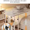 Mesita de noche, Mesa de computadora elevable móvil, Escritorio simple para estudiantes, Mesa de estudio para cama en el dormitorio del hogar, Escritorio de oficina