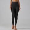 Outwear Quente de Outono e Inverno Transfronteiriço Calças Integradas Forradas com Lã Grossa Cor Sólida Leggings Grossas com Pé em Lã Pérola