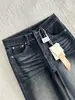 Jeans de Estilo Americano Micro-Campana No Ajustados para Mujer 2026 Otoño Nuevas Llegadas Tallas Grandes Chicas Gorditas Cintura Alta Cubre Cadera Pantalones Campana Adelgazantes