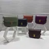 Explosiones Transfronterizas Bolso de Tofu Francés SOEUR Bolso Cuadrado Pequeño Bolso de Hombro Cruzado con Temperamento para Mujer Tamaño Grande Pequeño