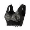 Ropa interior de talla grande para mujer de comercio exterior transfronterizo, realce para pecho pequeño, top sin aro de acero, colección de senos, anticaída, sujetador de verano transfronterizo europeo