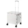 Carrito de compras plegable para supermercado, uso doméstico, subir escaleras, compras de comestibles, camping al aire libre, picnic y carrito de comestibles