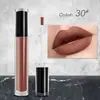Brillo Labial Mate Cremoso Caliente Neutro No Descolorante Brillo de Labios Esmalte Labial Europeo y Americano Lápiz Labial Larga Duración y No Descolorante