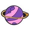 Nueva serie Space Planet, accesorios de bricolaje, pegatinas para billetera y refrigerador, accesorios de dibujos animados, parche adhesivo suave y plano.