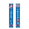 Coplas Transfronterizas del Nuevo Día de la Independencia, Banderas del Día Nacional Americano, Decoraciones para Eventos Festivos, Montaje de Ambiente, Personalización de Fiestas