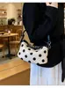 Bolsa de Lunares tipo Dumpling para Mujer, Nuevo Diseño de Nicho Verano 2026, Bolso de Hombro Cruzado Único, Bolso de Mano Versátil para el Trabajo