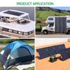 Fábrica por atacado personalizada 60W20V bolsa dobrável solar para áreas externas bolsa de carregamento fotovoltaico flexível