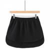 Artefacto para la parte inferior de la falda de cortina de pedos Combinación de suéter para mujer Otoño e Invierno Suéter para usar en capas Todo-partido Dobladillo inferior de la falda de cortina de pedos Blanco