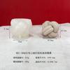Ren Shan Bola de Lã Enrolada de Segunda Linha Vela Perfumada Molde de Silicone DIY Bola de Lã Enrolada Vela Molde de Gesso