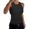 Transfronterizo 2024 Europa y Estados Unidos Transfronterizo Mercancías de Amazon Stand Verano para Mujer Canalé Chaleco Pequeño Cuello Redondo Ajustado Carácter I Mujer