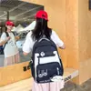 2025 Nuevo Estilo Mochila Escolar para Estudiante de Secundaria y Preparatoria Estilo Coreano para Campus con Gran Capacidad y Buen Aspecto