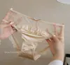 Puro Deseo Francés Satén Chica Encaje Sexy Transpirable Cómodo Algodón Puro Entrepierna Lunares Malla Triángulo Bragas Mujer 2026