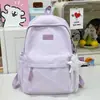 Mochila de estilo nicho con patrón de diamantes para mujer, alto valor estético, gran capacidad, mochila escolar ligera para estudiantes, mochila casual y simple