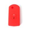Adecuado para Mazda 6 cubierta de silicona para llave M6 plegable 2 llaves llave llave cubierta de llave dispositivo antirrobo para control remoto de coche Mazda cubierta de goma