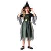 Festa de Halloween Mágico de Oz Fantasia Infantil Apresentação de Palco Fantasia de Bruxa Baile Laço Passarela Fofa