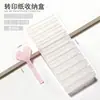 Caja de Almacenamiento de Papel de Transferencia para Uñas, Portarrollos, Caja de Almacenamiento de Papel de Transferencia Cielo Estrellado con Múltiples Compartimentos, Almacenamiento y Organización de Escritorio