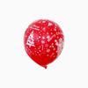 Traje de globos navideños globo de látex de árbol de Navidad globo con estampado navideño actividad diseño de aula globo de Año Nuevo