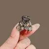 Nuevo Clip Creativo para el Cabello de Mariposa con Pedrería para Mujeres Nuevo Clip Metálico de Pinza Pequeña Peinado de Princesa Cabello Rebelde Pinzas Pequeñas Mini Pinza de Tiburón
