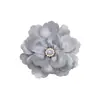 Novo tecido de cetim Flor de Diamante Pérola núcleo de flor onda florzinha diy acessórios de cabelo feitos à mão adorno de cabeça sapatos chapéu acessórios