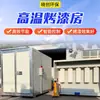 Fabricante Personalizado Sala de Secagem de Tinta de Alta Temperatura Forno de Cura Equipamento de Pintura Spray Forno de Pintura Spray Automotivo Móveis Sala de Secagem
