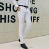 Pantalones de traje de negocios casuales nuevos de moda para hombres de comercio exterior, pantalones casuales ajustados de estilo coreano para hombres