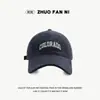 Gorra de Visera con Bordado de Letras Retro de Moda para Mujer Estilo Japonés Otoño e Invierno Deportes al Aire Libre Viajes Gorra de Béisbol con Visera para Hombre