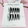 Manicure Personalizada de 10 Peças Codificada Feita à Mão, Adesivos de Unha Doces, Estilo de Luxo Acessível, Venda Direta da Fábrica Adesivos de Unha Usáveis