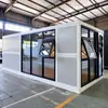 Casas contenedor plegables personalizadas con diseño interior, adecuadas para dormitorios, uso residencial, y se pueden ensamblar, desensamblar y usar como casas móviles o prefabricadas