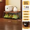 Prateleira de armazenamento para cozinha, carrinho pequeno, autoportante, multicamadas, móvel, multifuncional, para armazenar frutas e vegetais, e como prateleira de armazenamento geral