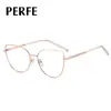 81510 nuevo marco de gafas de metal fino de moda fábrica de comercio exterior en stock gafas para miopía al por mayor se pueden combinar