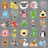 50 Adesivos Originais de Zoológico Infantis Fofos Simples Rabisco À Prova d'Água Transfronteiriços Capa de Celular Adesivos Guka