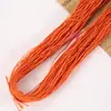 Banda elástica redonda de 0.8-2.0 mm, cordón elástico de látex colorido para joyería, manualidades hechas a mano y pulseras