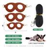 Cuerda de Tracción para Exteriores para Petauro del Azúcar, Chaleco de Seguridad Anti-Escape, Correa para Paseo de Mascotas Pequeñas, Especial para Petauro del Azúcar, Cómodo y Transpirable