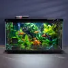 Pintura de Papel de Fondo para Acuario Xiaomi Imagen de Alta Definición Papel Tapiz Estéreo Pegatina para Acuario Mural de Piso Decoración de Paisaje