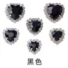 Fábrica en stock suministro directo estilo amor cobre puro vidrio diamante accesorios de diamante cosidos a mano accesorios para el cabello hechos a mano por uno mismo materiales para ropa